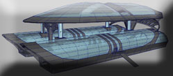 Hover rail station4