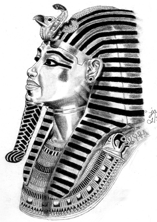King Tutankhamun's Death Mask