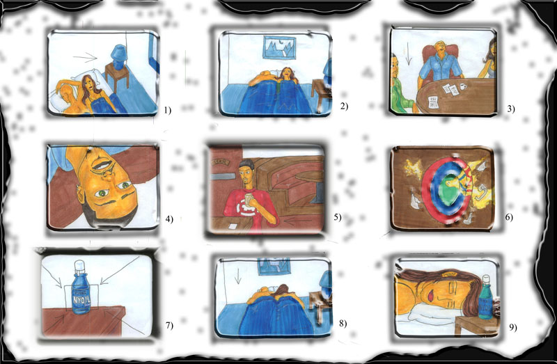 NyQuil Storyboard